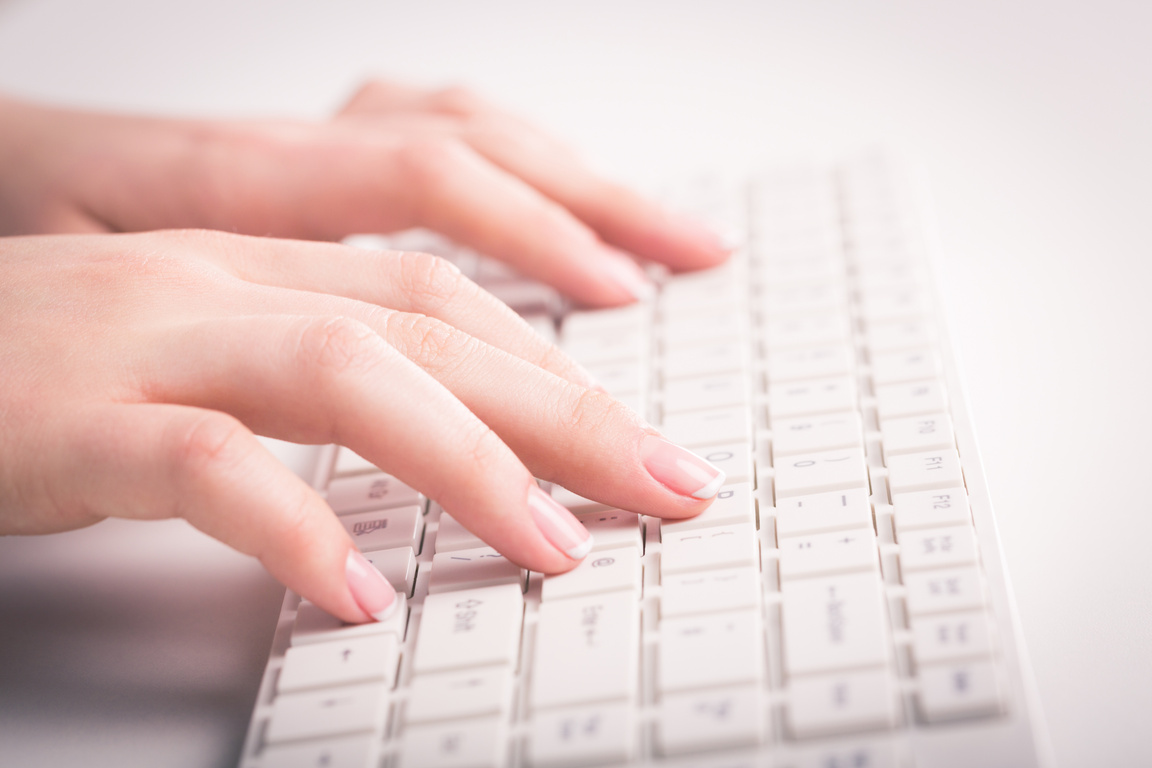 a keyboard typer